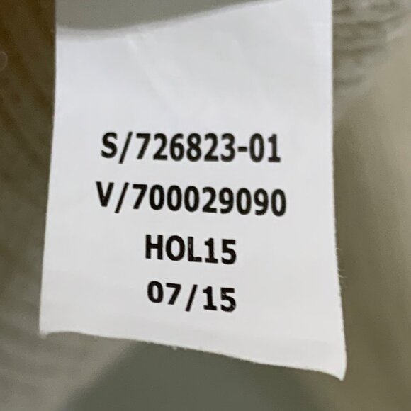 Asymmetrical Ribbed Turtleneck Side Zip Sweater XS Cream Knit Texture Neutral - Picture 9 of 10